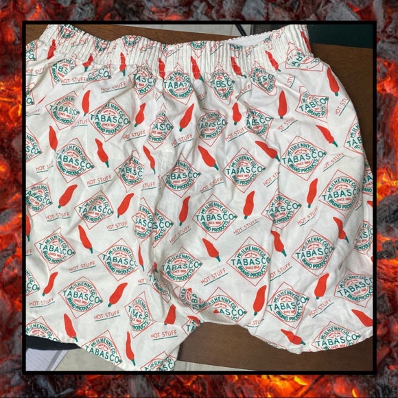 Cute Tabasco Hot Sauce Boxer Shorts - Picture 3 of 6